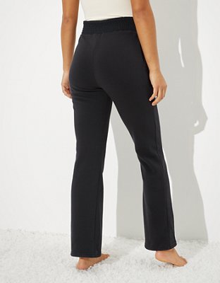 gray high waisted sweatpants