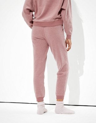 ae forever fleece slim boyfriend jogger