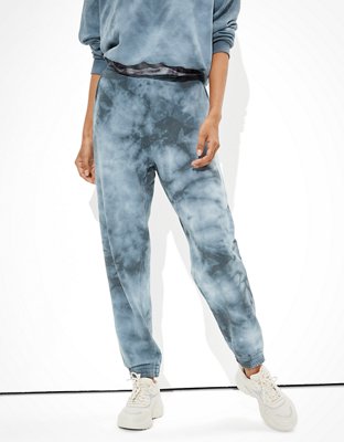 ae gridback fleece jogger