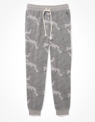 ae forever fleece slim boyfriend jogger