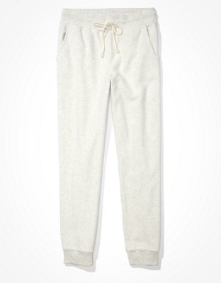 ae forever fleece slim boyfriend jogger