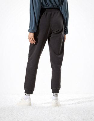 ae forever fleece slim boyfriend jogger