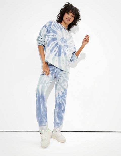 Женские брюки American Eagle AE Fleece Slim Boyfriend Jogger