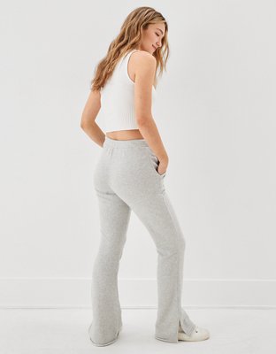 gray womens joggers