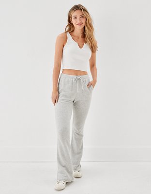 QTFL FLARE SWEATS (GREY)