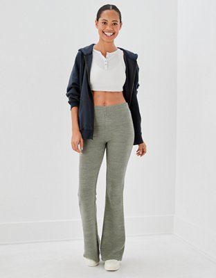 AE Super High-Waisted Sweater Flare Pant