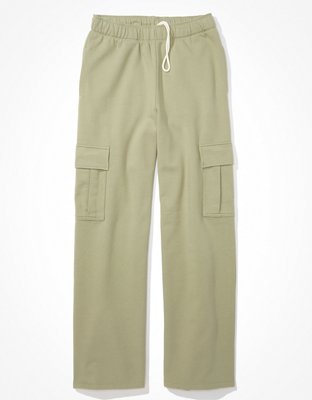 AE Waffle Super High-Waisted Flare Pant