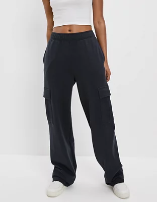 AE Fleece WideLeg Sweatpant