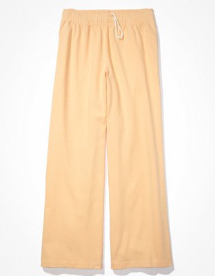 AE Sun Set Super High-Waisted Baggy Wide-Leg Knit Pant