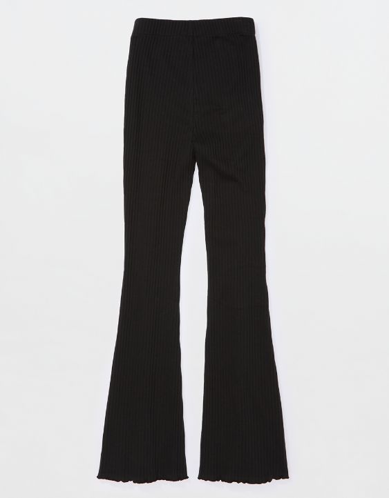 AE Super High-Waisted Space-Dye Flare Pant