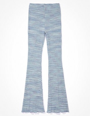 AE Super High-Waisted Space-Dye Flare Pant