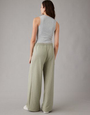 Женские брюки American Eagle AE High-Waisted Baggy Wide-Leg Sweatpant — фото 2