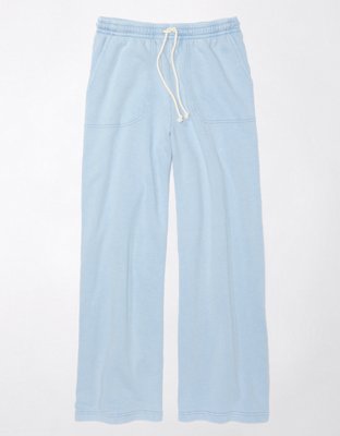  Women Wide Leg Sweatpants Elastic High Waist Baggy