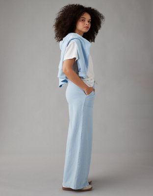 AE High-Waisted Baggy Wide-Leg Sweatpant