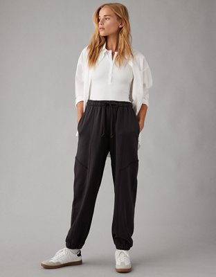 Alfie - High-Waist Plain Loose-Fit Jogger Pants, YesStyle