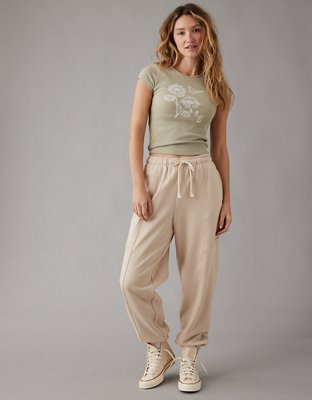 Ausook Womens Sweatpants for Women with Pockets High Waisted Baggy