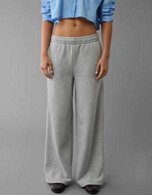 High Waisted Joggers Comfy Sweatpants Wide Leg Sweatpants for Women Aerie