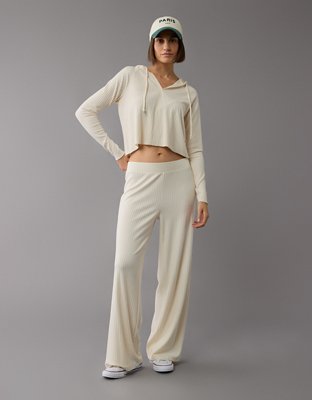 AE High-Waisted Knit Lounge Pant | American Eagle