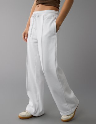 AE Everyday Luxe Wide-Leg Sweatpant