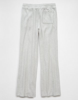 AE Fleece Waffle Wide-Leg Pant