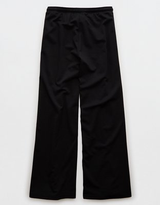 AE Stretch High-Waisted Wide-Leg Track Pant