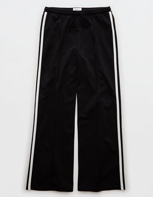 AE Stretch High-Waisted Wide-Leg Track Pant