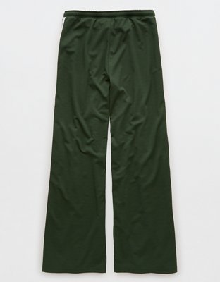 Pantalon d’entraînement à jambe large et taille haute extensible AE