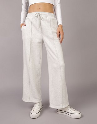 AE Everyday Luxe Wide-Leg Sweatpant