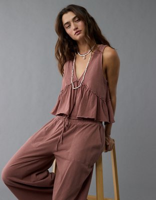 AE Sunchaser Knit High-Waisted Pant
