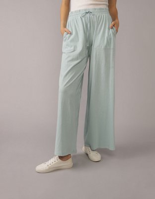 AE Sunchaser Pantalones Tejidos Cintura Alta