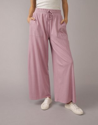 AE Sunchaser Pantalones Tejidos Cintura Alta