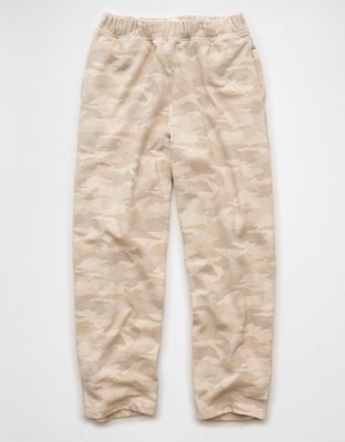 AE Fleece Wide-Leg Sweatpant Trouser