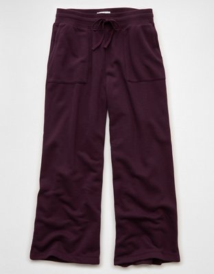 AE Everyday Luxe Wide-Leg Sweatpant