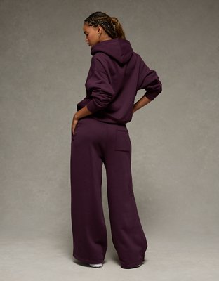 AE Everyday Luxe Wide-Leg Sweatpant
