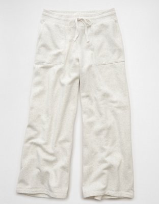 AE Everyday Luxe Wide-Leg Sweatpant