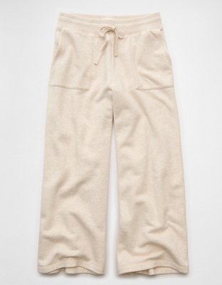 AE Everyday Luxe Wide-Leg Sweatpant