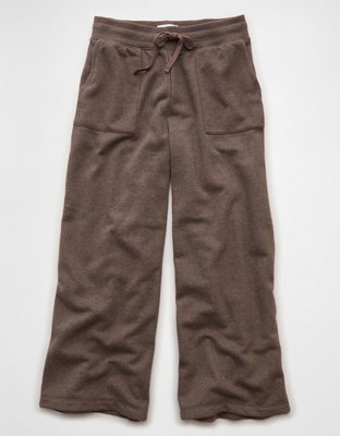 AE Everyday Luxe Wide-Leg Sweatpant