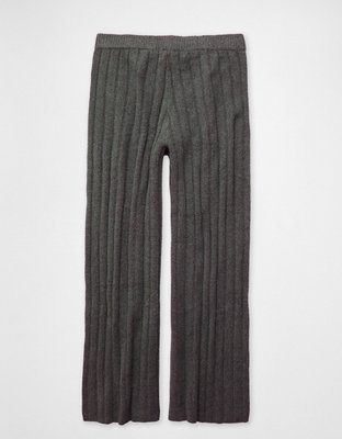 AE Ribbed Wide Leg Pant