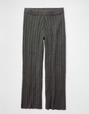 AE Ribbed Wide Leg Pant