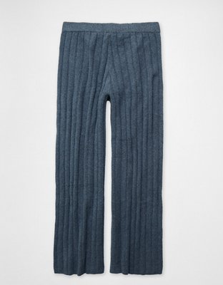 AE Ribbed Wide Leg Pant