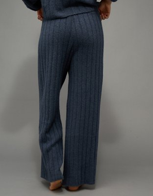 AE Ribbed Wide Leg Pant