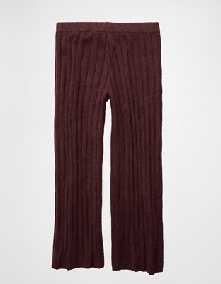 AE Ribbed Wide Leg Pant