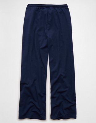 AE Stretch High-Waisted Wide-Leg Track Pant