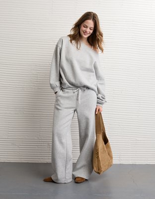 AE Everyday Luxe Straight Sweatpant