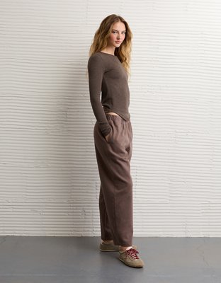 AE Everyday Luxe Barrel Sweatpant