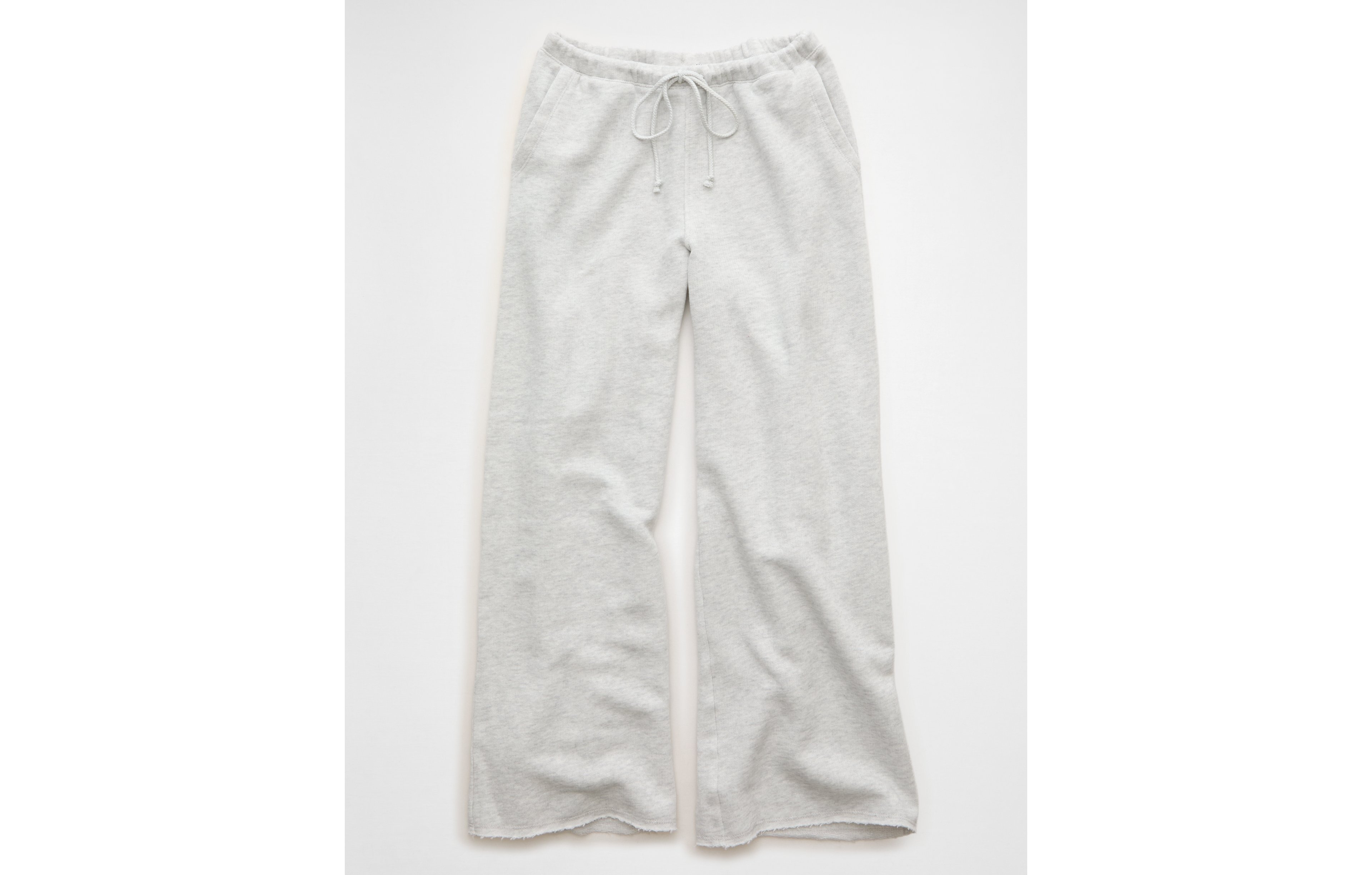 AE Dreamy Fleece Low-Rise Wide-Leg Sweatpant