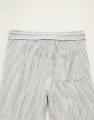 AE Big Hug Waffle Wide Leg Sweatpant