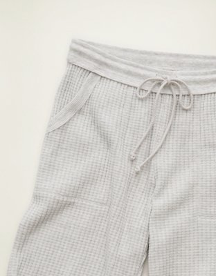 AE Big Hug Waffle Wide Leg Sweatpant