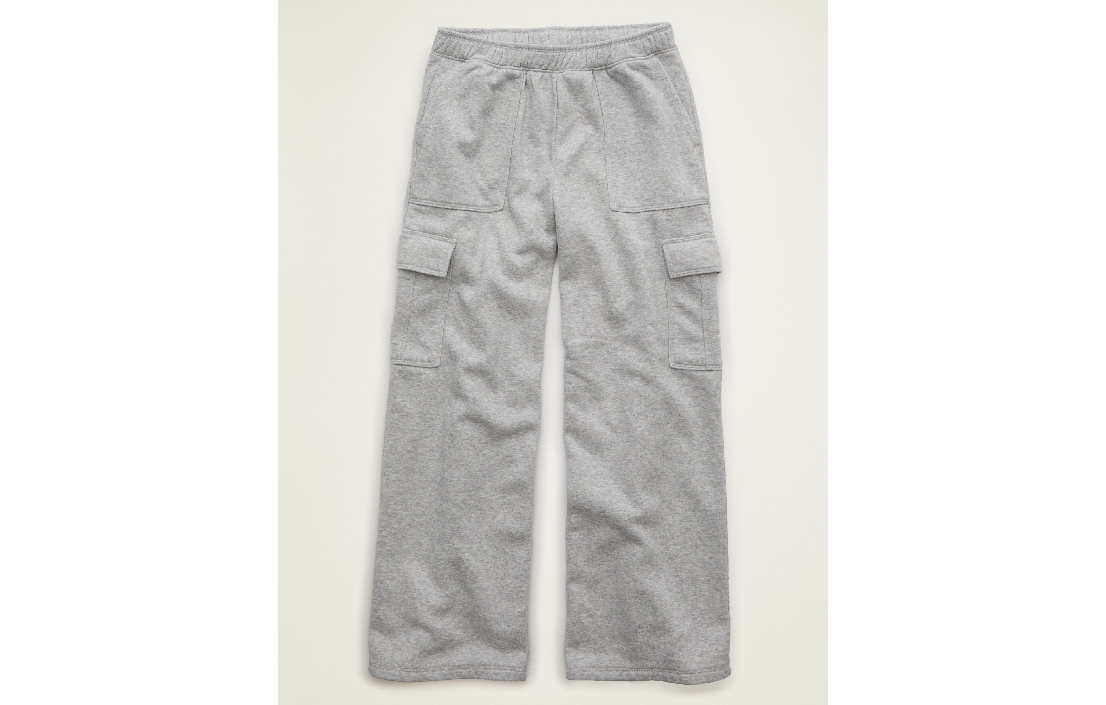 AE Everyday Luxe Cargo Wide-Leg Sweatpant