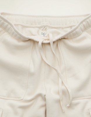 AE Everyday Luxe Cargo Wide-Leg Sweatpant